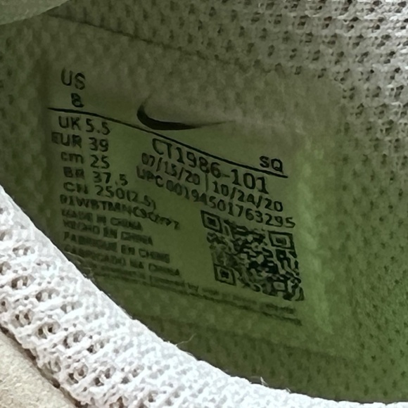 Woman's Air Force 1 Crater Shoe - Picture 2 of 5